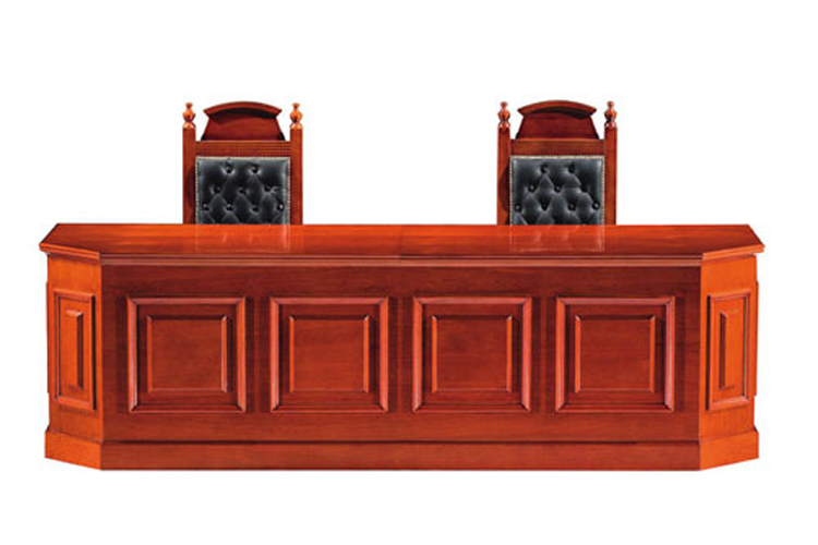 實(shí)木書 記臺 登記員桌椅 訴訟桌